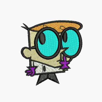 dexter - cartoon embroidery design