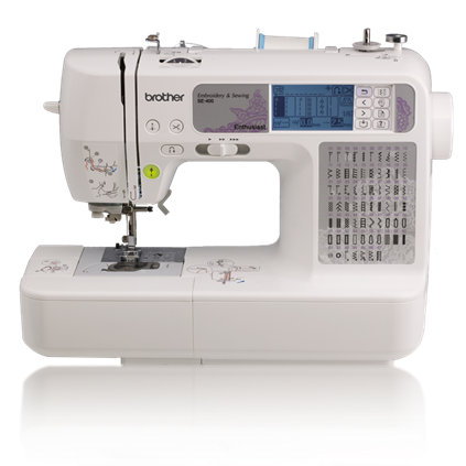 Brother SE400 The Machine Embroidery