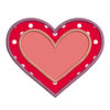 heart applique embroidery design