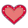 heart applique embroidery design