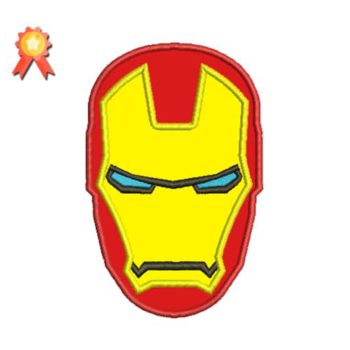 iron Man embroidery design