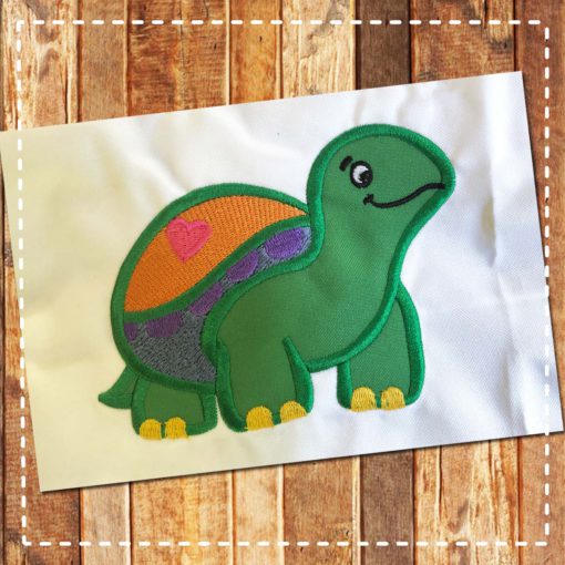 turtle embroidery design