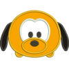 Mini Pluto Applique Embroidery Design