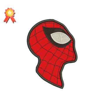 Spider-Man Applique Embroidery Design
