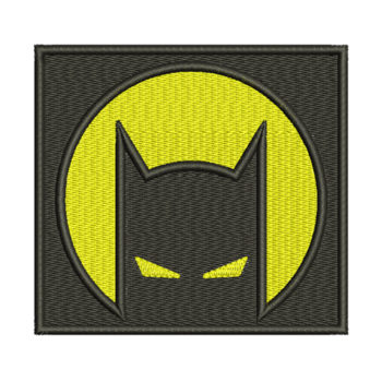 Batman Path Embroidery Design