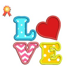 Heart Embroidery Design For Valentine Day