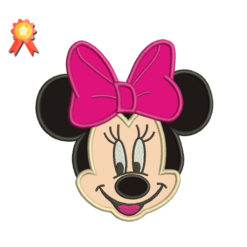 Minnie Mouse Embroidery Design
