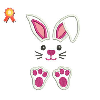 Easter Applique Machine Embroidery Design