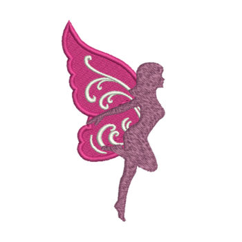 Fantasy Fairy Machine Embroidery Design