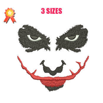 Joker Machine Embroidery Design