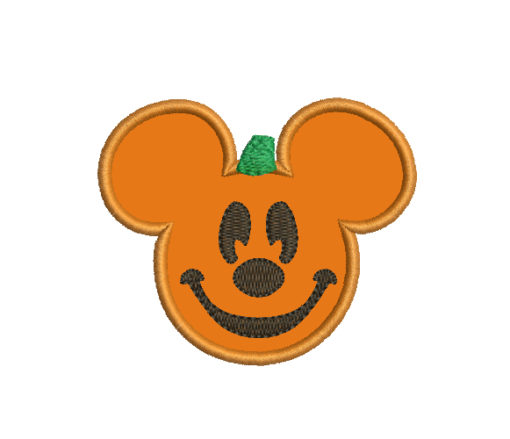 Pumpkin Machine Embroidery Design