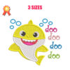 Baby Shark Doo Doo Doo Doo Machine Embroidery Design