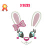 Bunny Girl Machine Embroidery Design