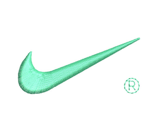 Nike Logo Machine Embroidery Design