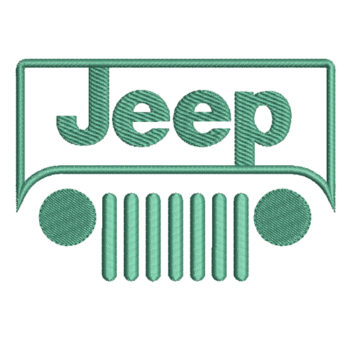 jeep Machine Embroidery Design