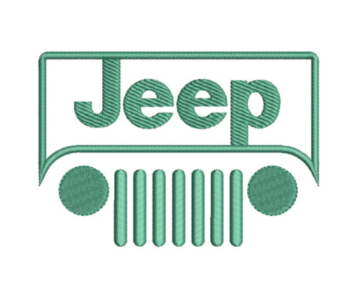 jeep Machine Embroidery Design