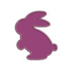 Bunny Applique Machine Embroidery Design