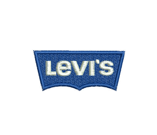 Levis Machine Embroidery Design