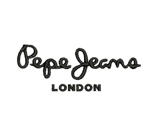 Pepe Jeans Machine Embroidery Design