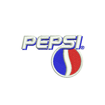 Pepsi Machine Embroidery Design