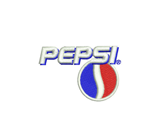 Pepsi Machine Embroidery Design