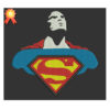 Superman Machine Embroidery Design