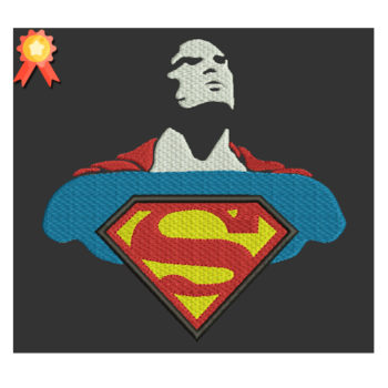 Superman Machine Embroidery Design