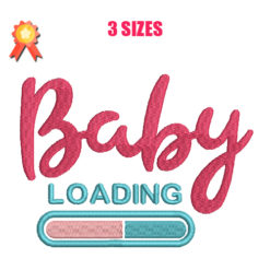 Baby Loading Machine Embroidery Design