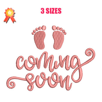 Comming Soon Machine Embroidery Design