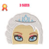 Elsa Frozen Head Machine Embroidery Design