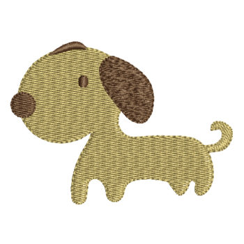 Puppy Machine Embroidery Design