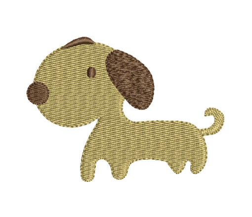 Puppy Machine Embroidery Design