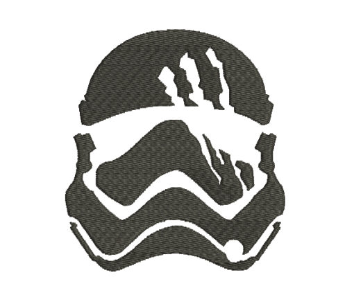 Stormtrooper Star Wars Silhouette Machine Embroidery Design