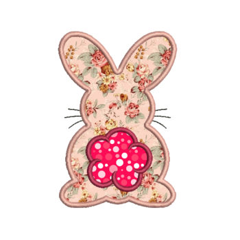 Bunny Easter Machine Embroidery Design