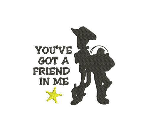 Toy Story Machine Embroidery Design