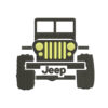 Jeep Machine Embroidery Design