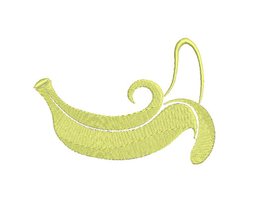 Banana Machine Embroidery Design