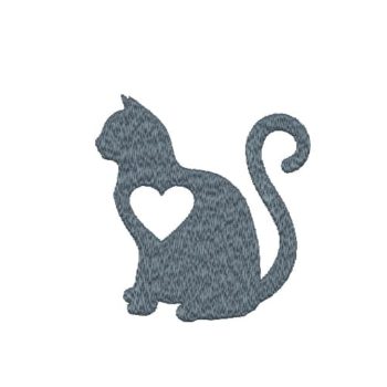 Cat Lover Machine Embroidery Design