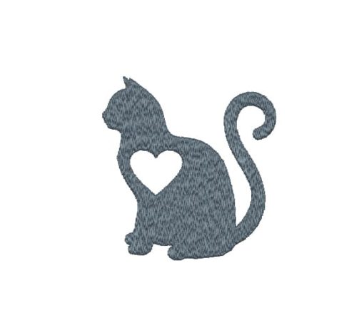 Cat Lover Machine Embroidery Design