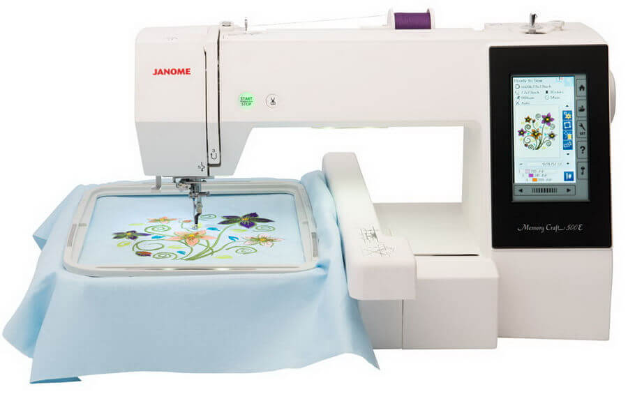 Janome Memory Craft 500E