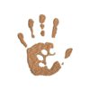 Puppy Dog Paw Print Machine Embroidery Design