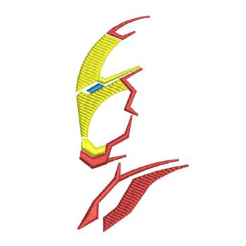 Iron Man Machine Embroidery Design