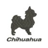 Chihuahua Machine Embroidery Design