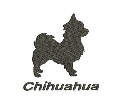 Chihuahua Machine Embroidery Design