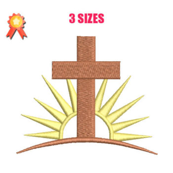 He Is Risen Machine Embroidery Design