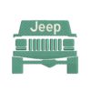 Jeep 5 Machine Embroidery Design. Includes following formats: DST, EXP, HUS, PES, JEF, SEW, XXX,VP3.