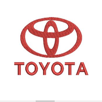 Toyota Machine Embroidery Design