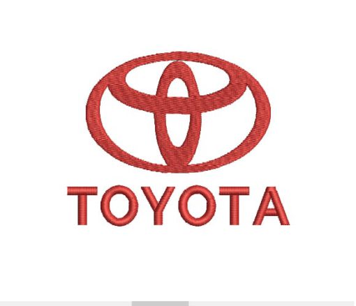 Toyota Machine Embroidery Design