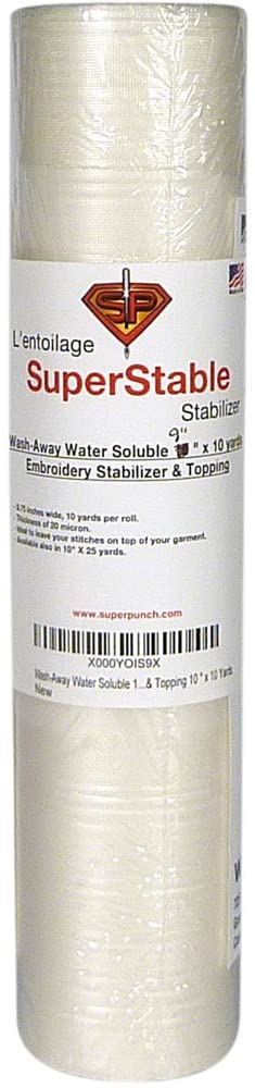 Wash-Away Water Soluble Stabilizer