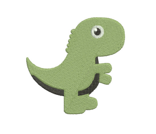 Baby Dinosaur Machine Embroidery Design